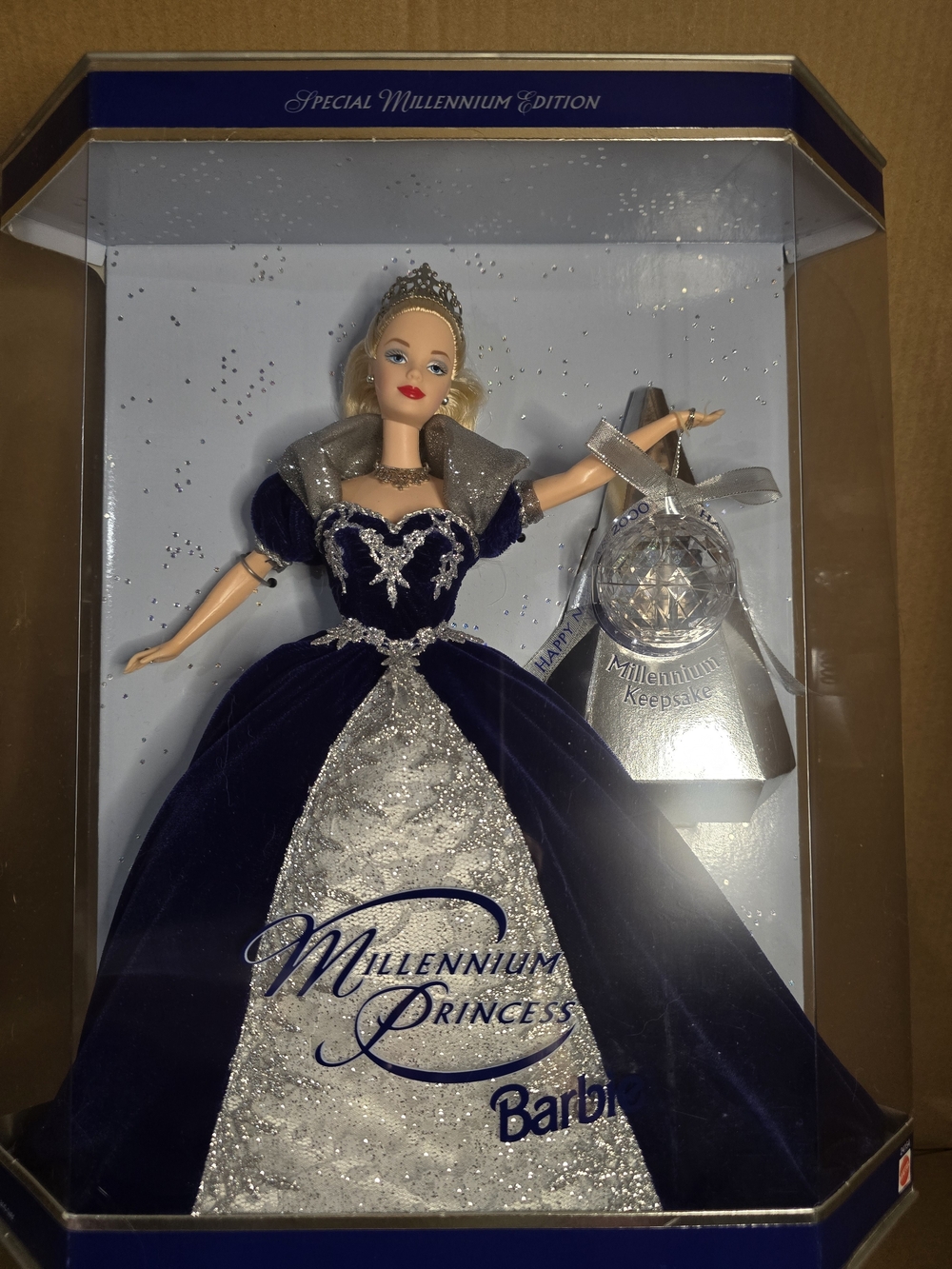 Barbie Millennium Princess Doll - Navy & Silver Accents